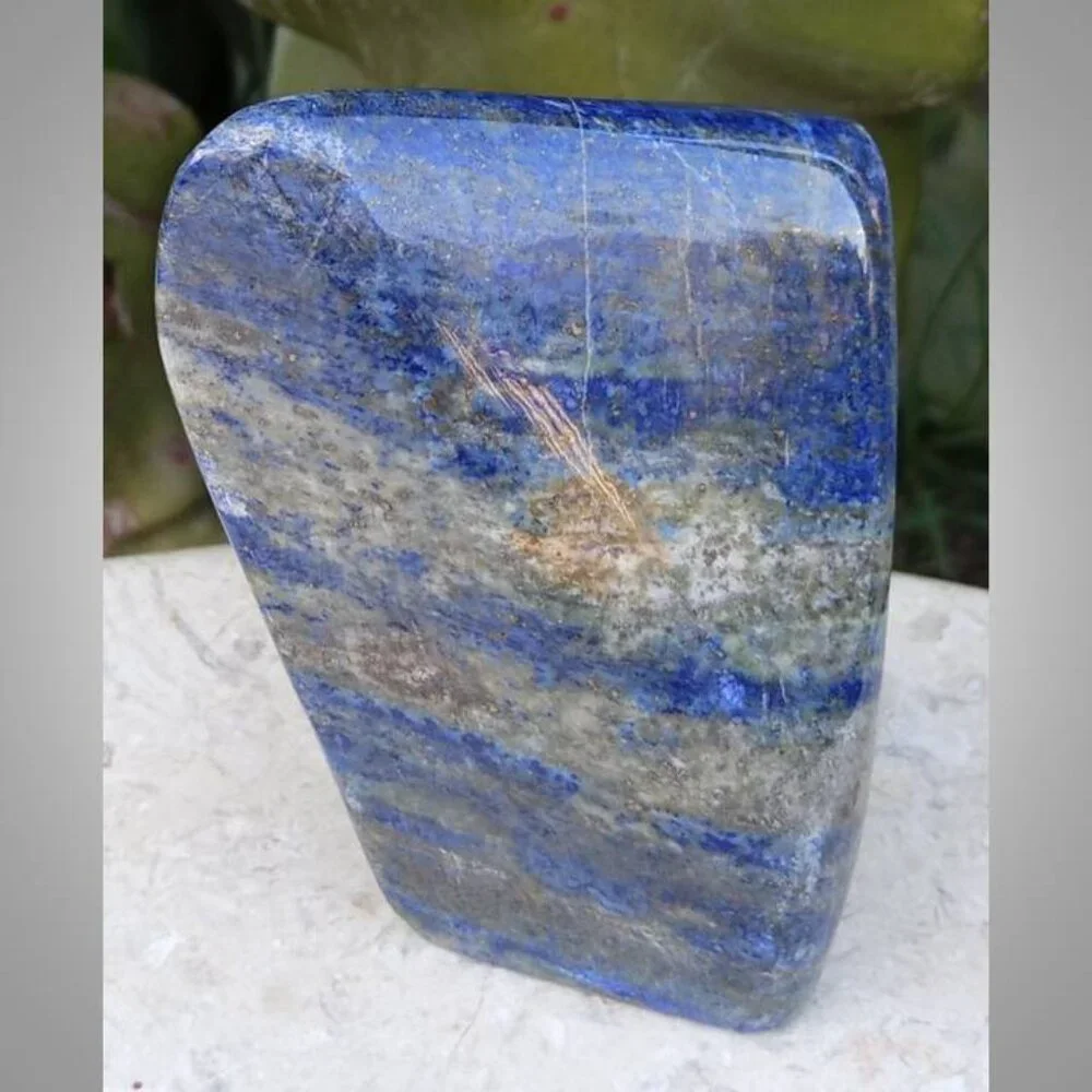 Lapis Lazuli crystal free form 04 purification friendship